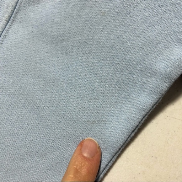 NORTH FACE WOMENS COORDINATES CROP DROP PULLOVER HOODIE Beta Blue XS - Picture 10 of 10